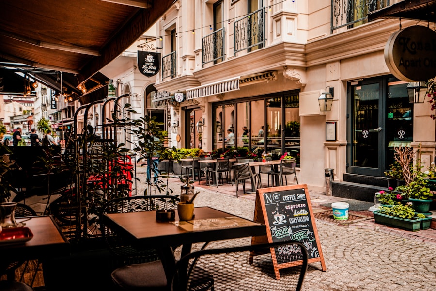 Café website redesign with online ordering